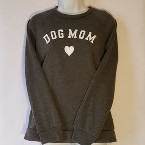 Dog Mom Sweatshirt - grey S/M